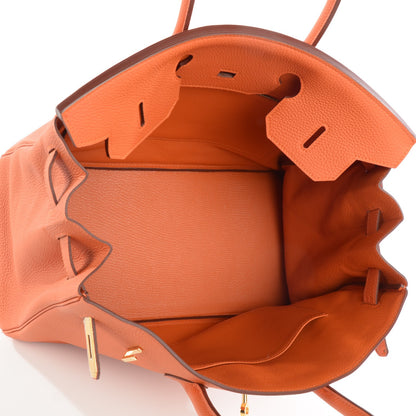 Hermes Togo Birkin 35 Orange 8 of 17