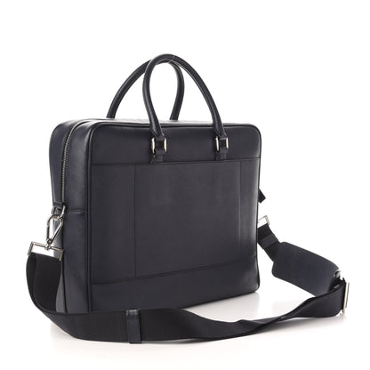 Prada Saffiano Travel Briefcase Baltico 4 of 11