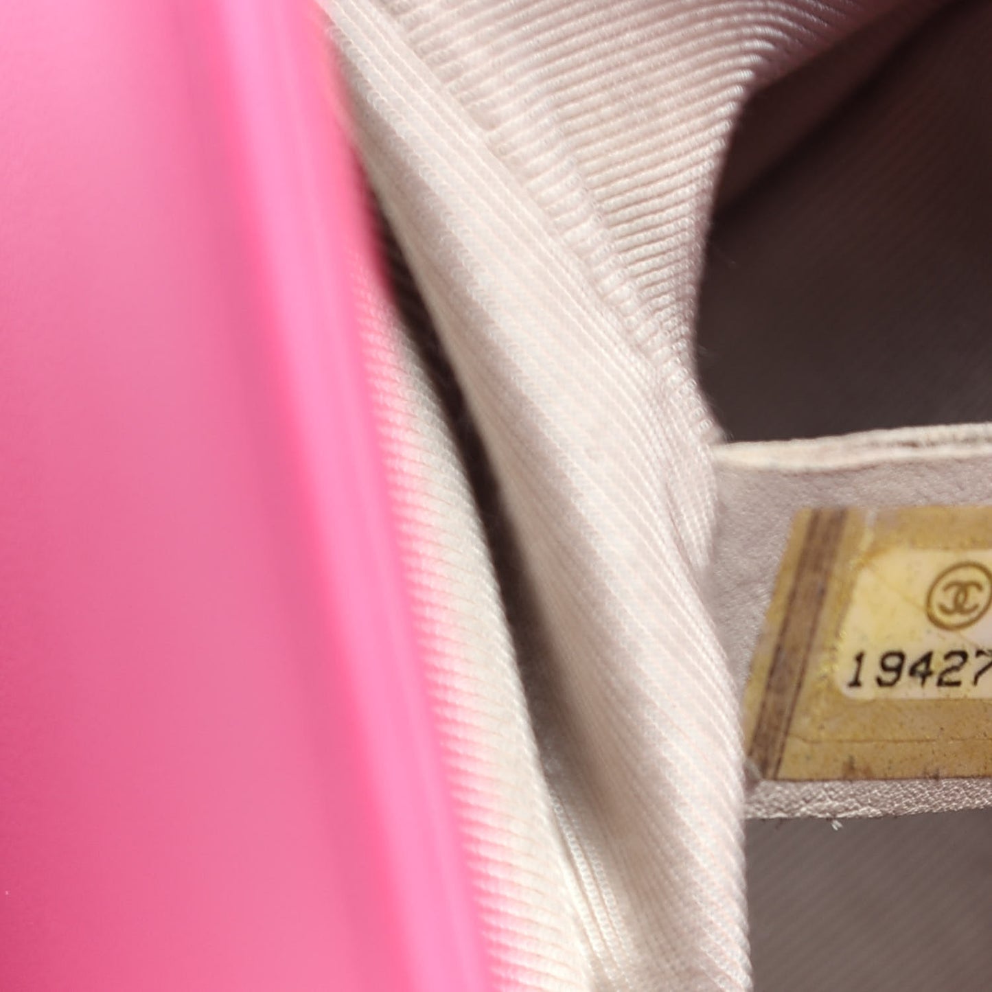 Lambskin Quilted Medium Boy Flap Pink