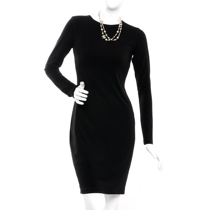 Chanel Pearl Long CC Necklace Gold 3 of 6