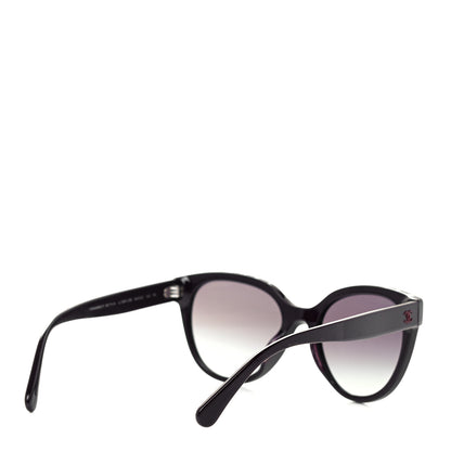 Chanel Acetate CC Butterfly Sunglasses 5414-A Black 4 of 9
