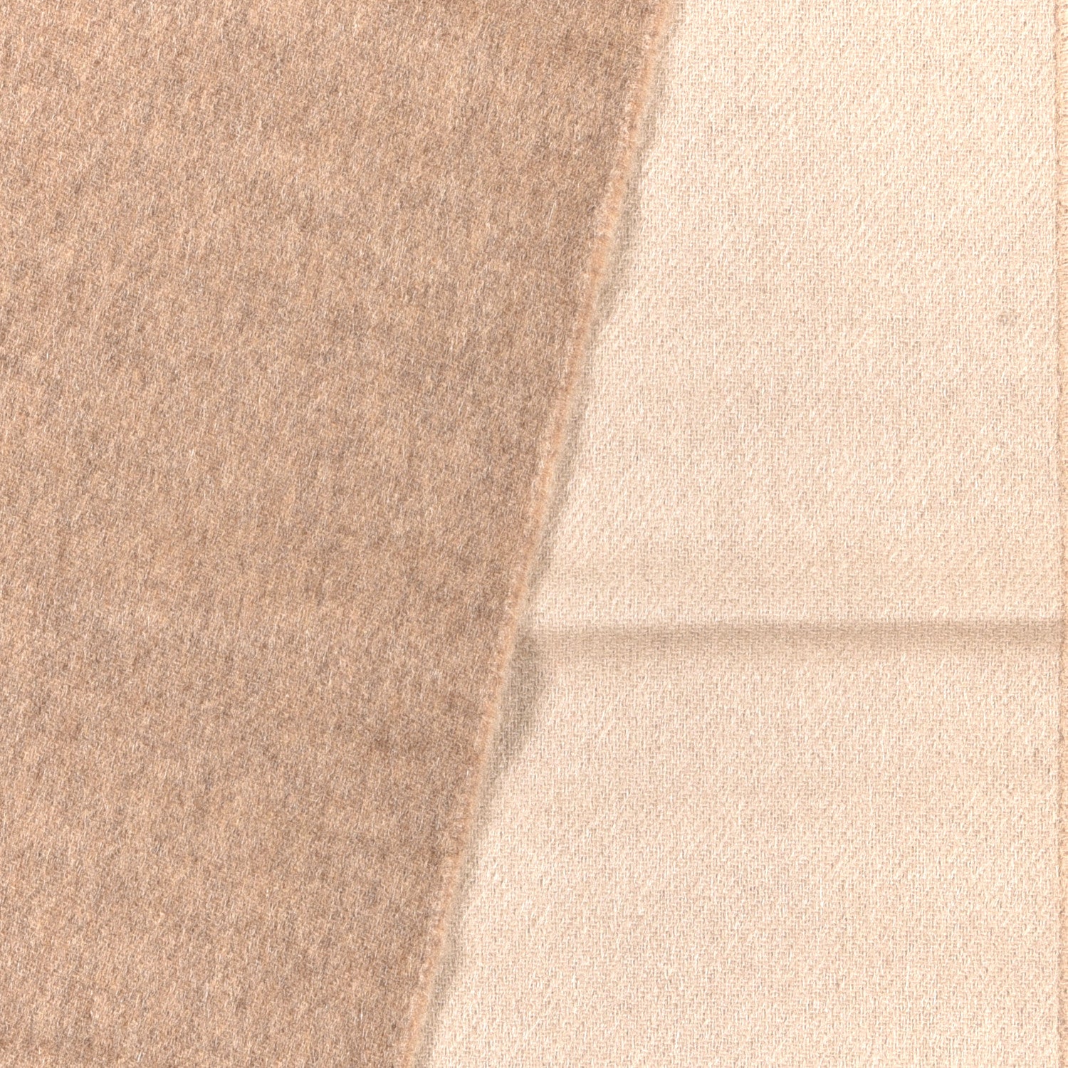 Hermes Cashmere Recto Verso Muffler Marron Glace Craie 3 of 5