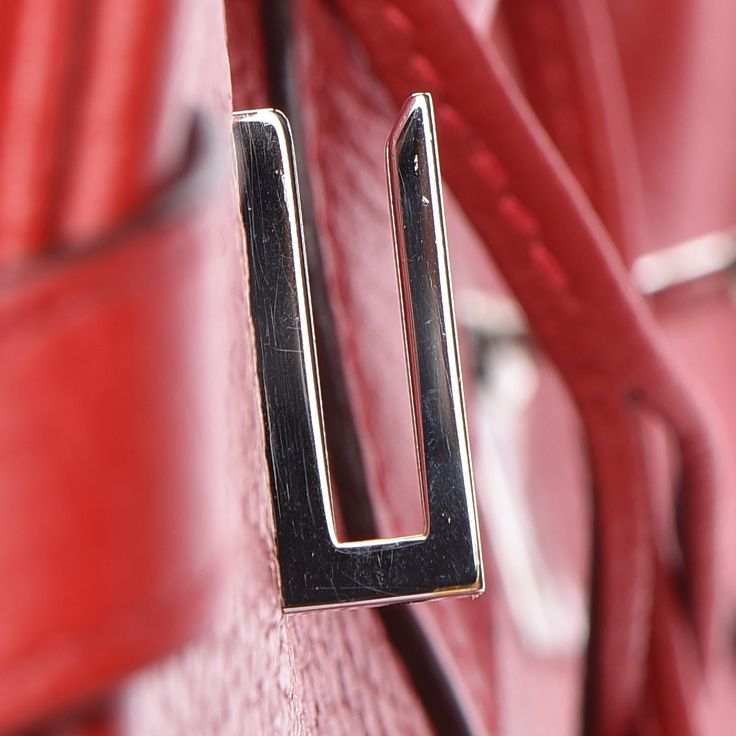 Hermes Taurillon Clemence Birkin 35 Rouge Casaque 29 of 36