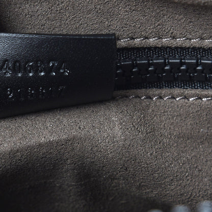 Gucci GG Supreme Monogram Flat Messenger Bag Black 7 of 7