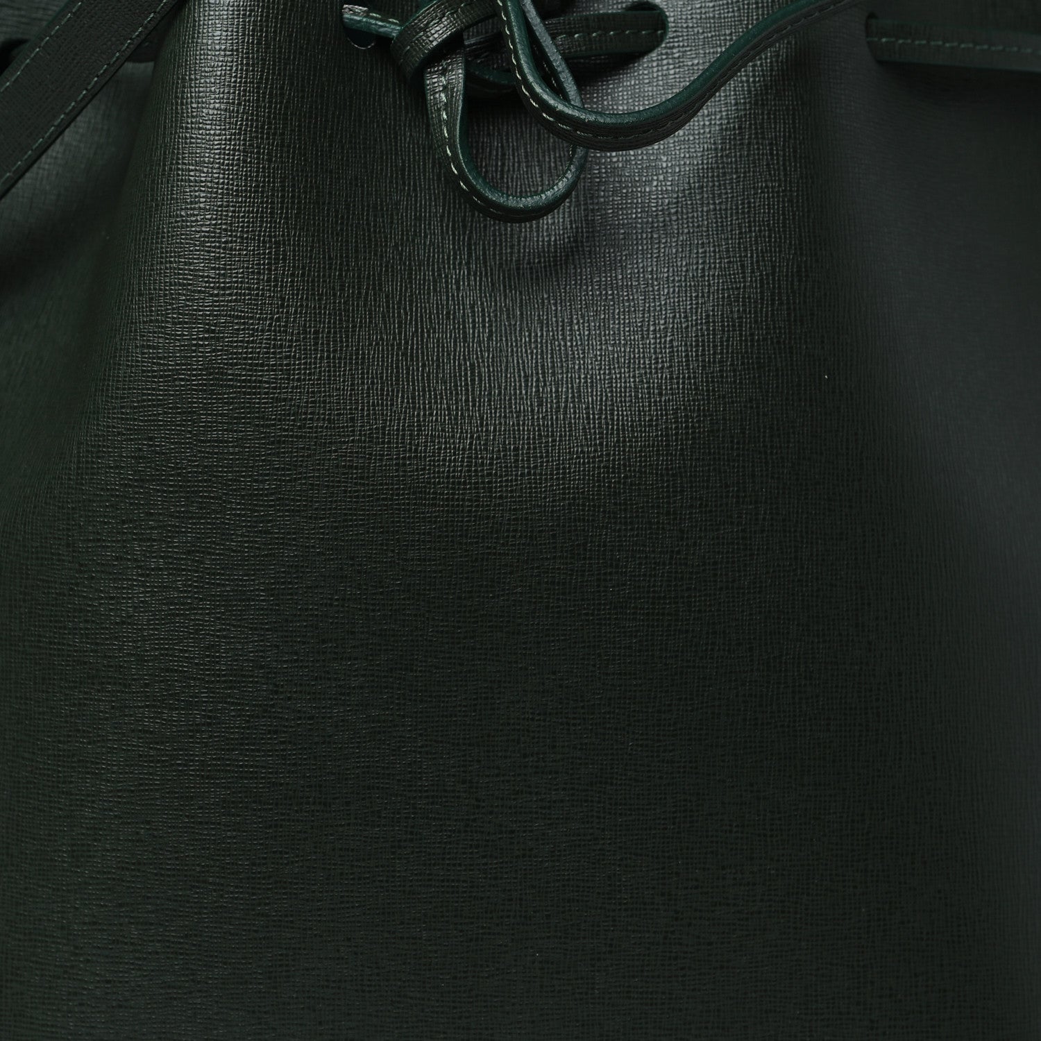 Mansur Gavriel Saffiano Bucket Bag Moss 8 of 11