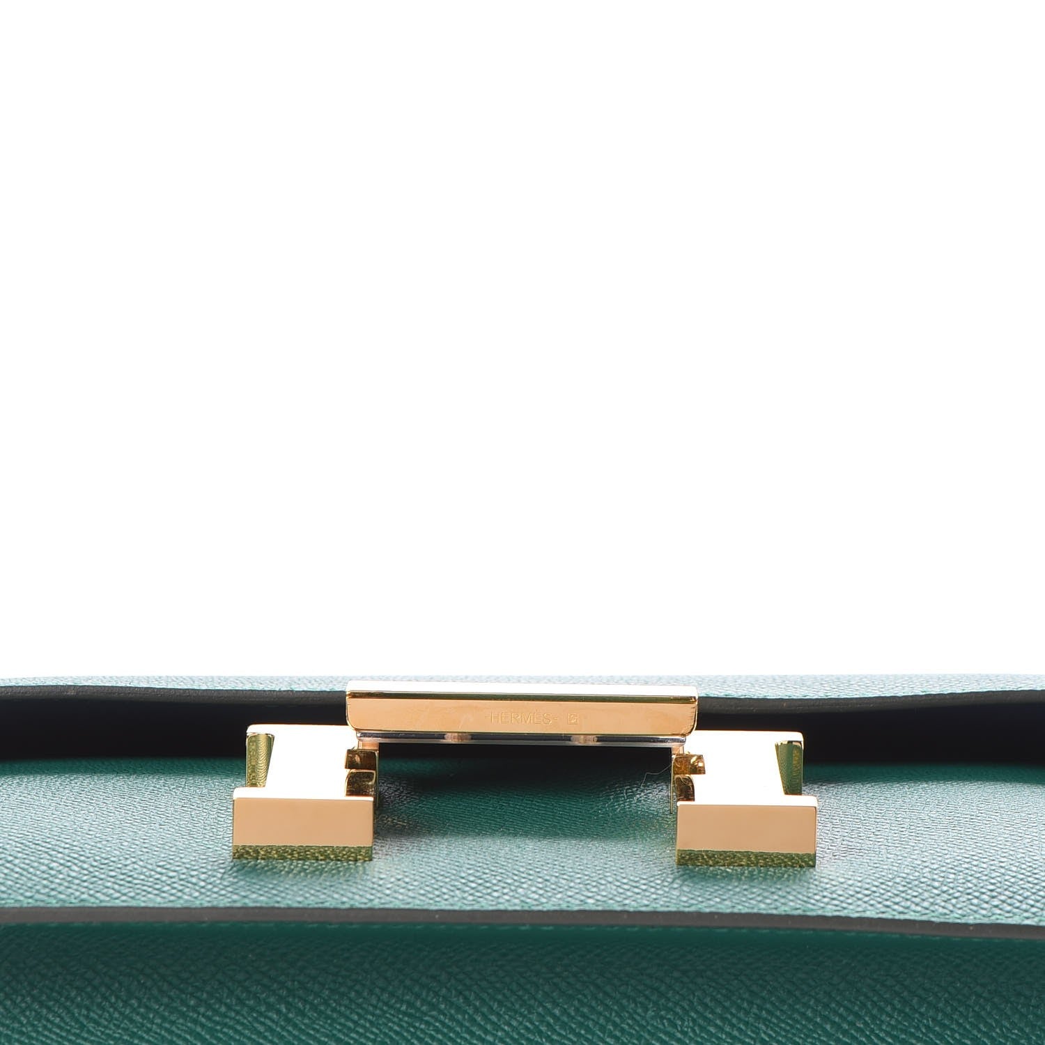 Hermes Epsom Horseshoe Constance 24 Malachite Bleu Sapphire 12 of 21