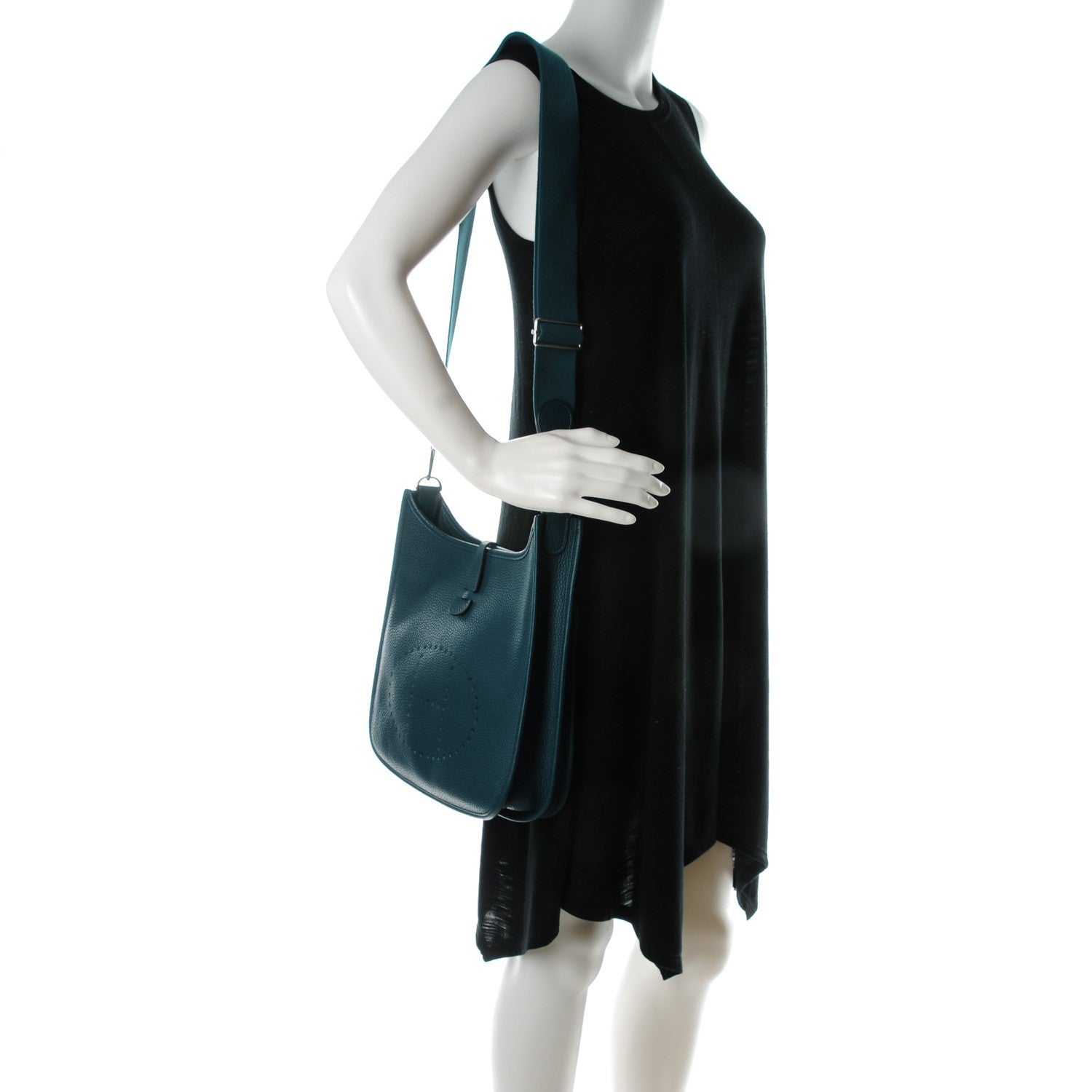 Hermes Taurillon Clemence Evelyne III PM Colvert 2 of 8