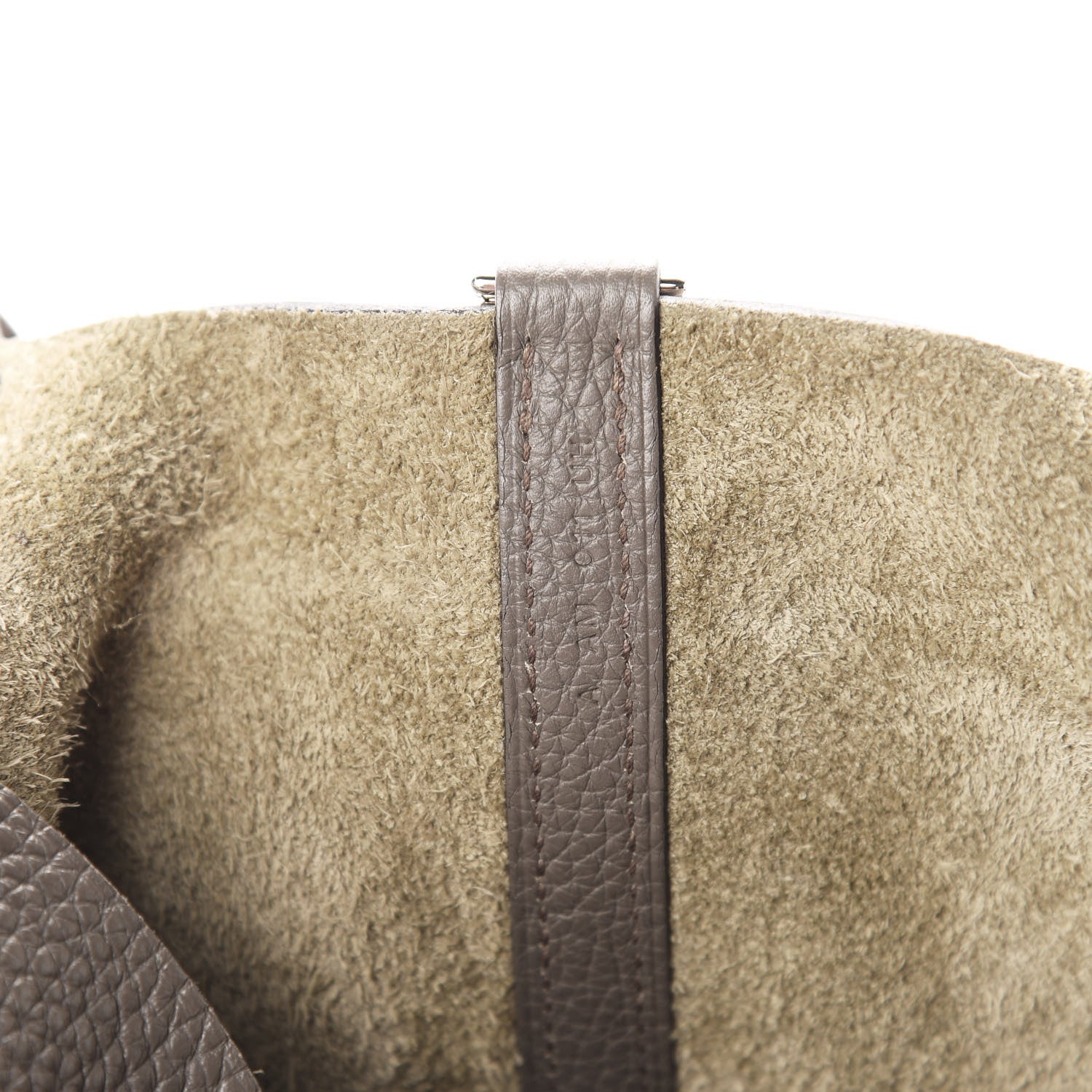 Hermes Taurillon Clemence Picotin Lock 18 PM Etain 9 of 10