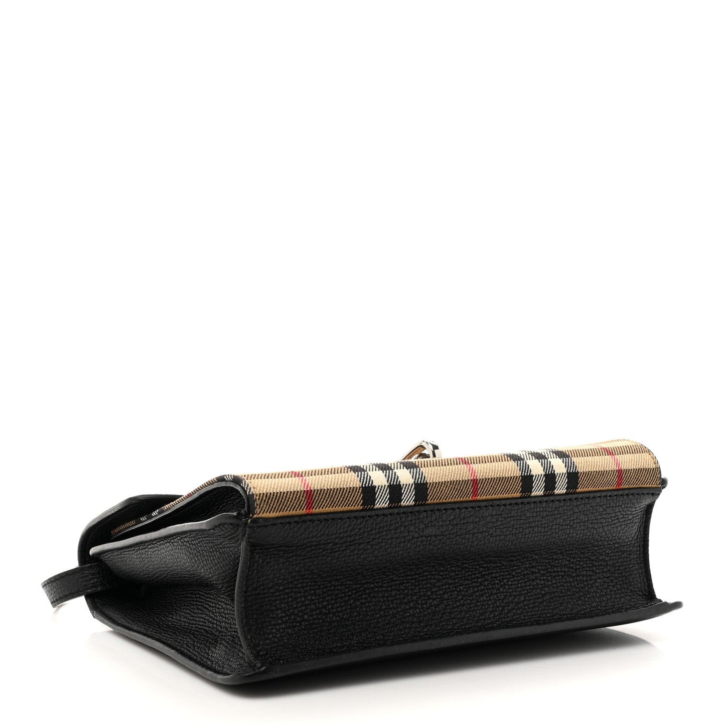 Derby Calfskin Vintage Check Small Macken Crossbody Bag Black