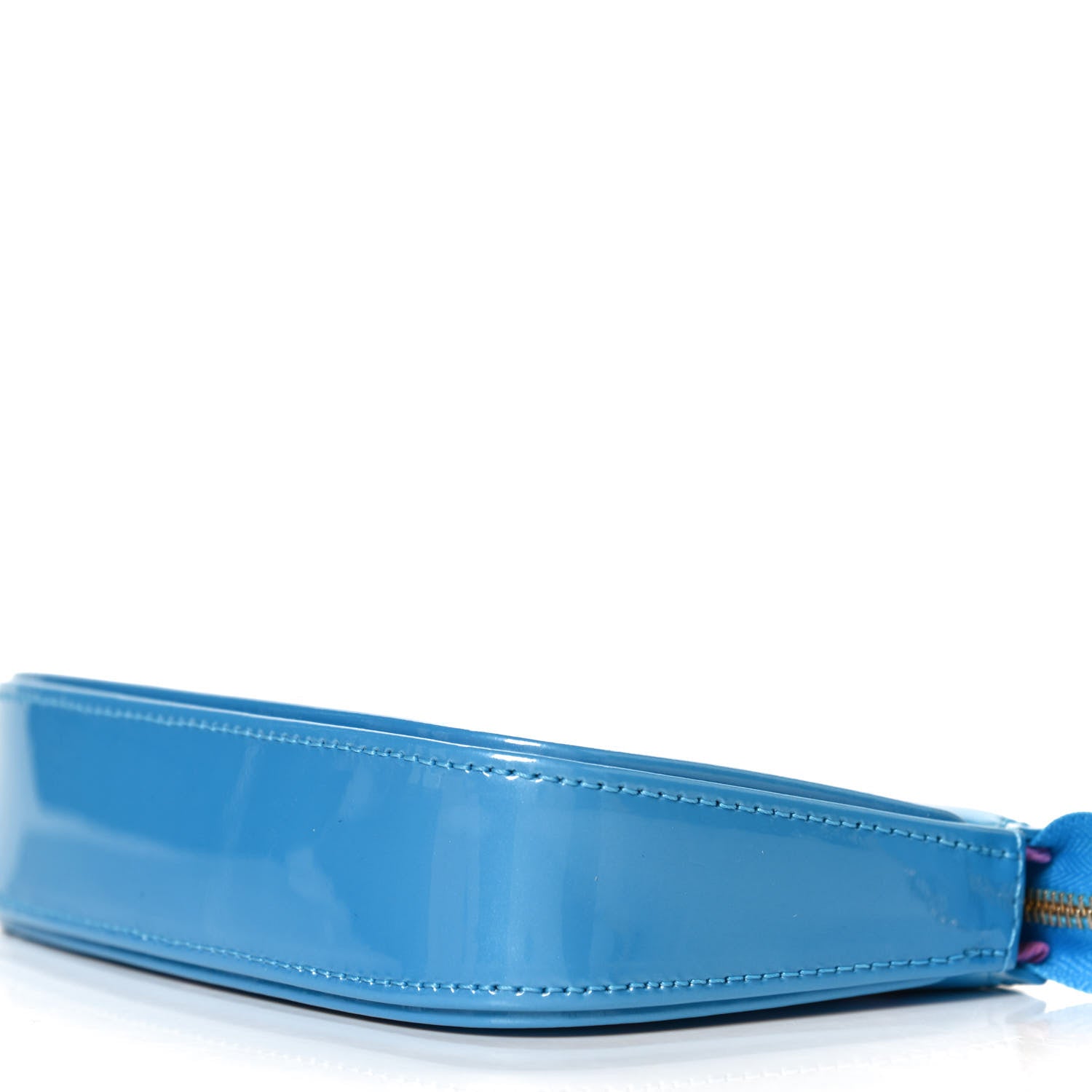 Louis Vuitton Vernis Valentine Mini Pochette Accessories Baby Blue Neon 8 of 9