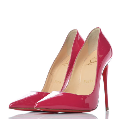 Christian Louboutin Patent So Kate 120 Pumps 34.5 Rosa 3 of 12