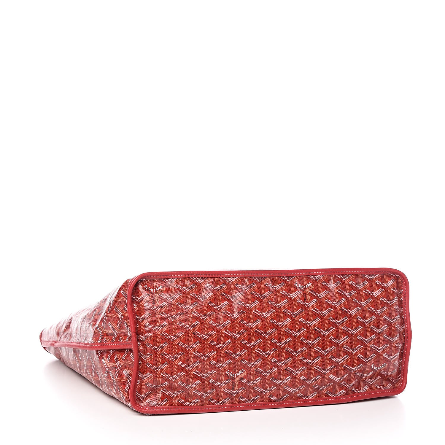 Goyard Goyardine Reversible Anjou PM Red 6 of 17