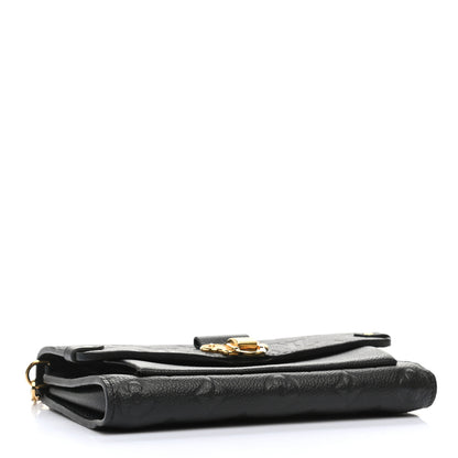 Louis Vuitton Empreinte Vavin Chain Wallet Black 4 of 11