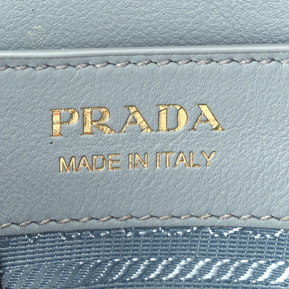 Prada Soft Calfskin Darling Shoulder Bag Opaline 5 of 8