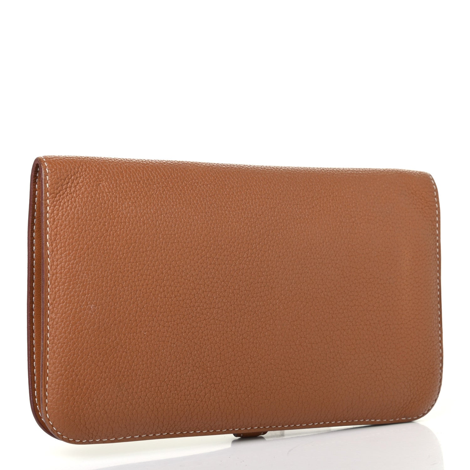 Hermes Togo Dogon Duo Wallet Gold 2 of 4