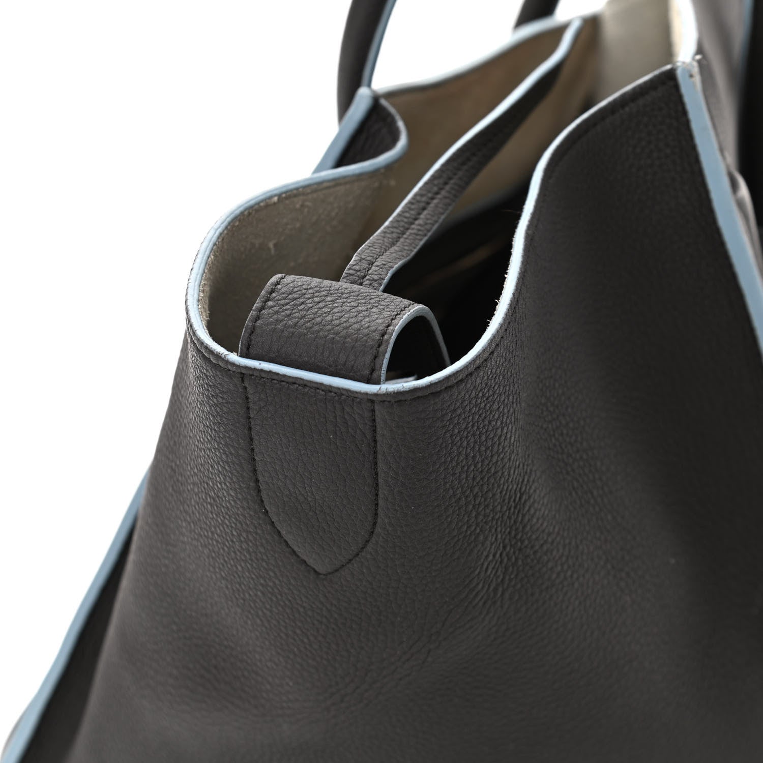 Celine Baby Grained Calfskin Medium Phantom Luggage Anthracite 12 of 17