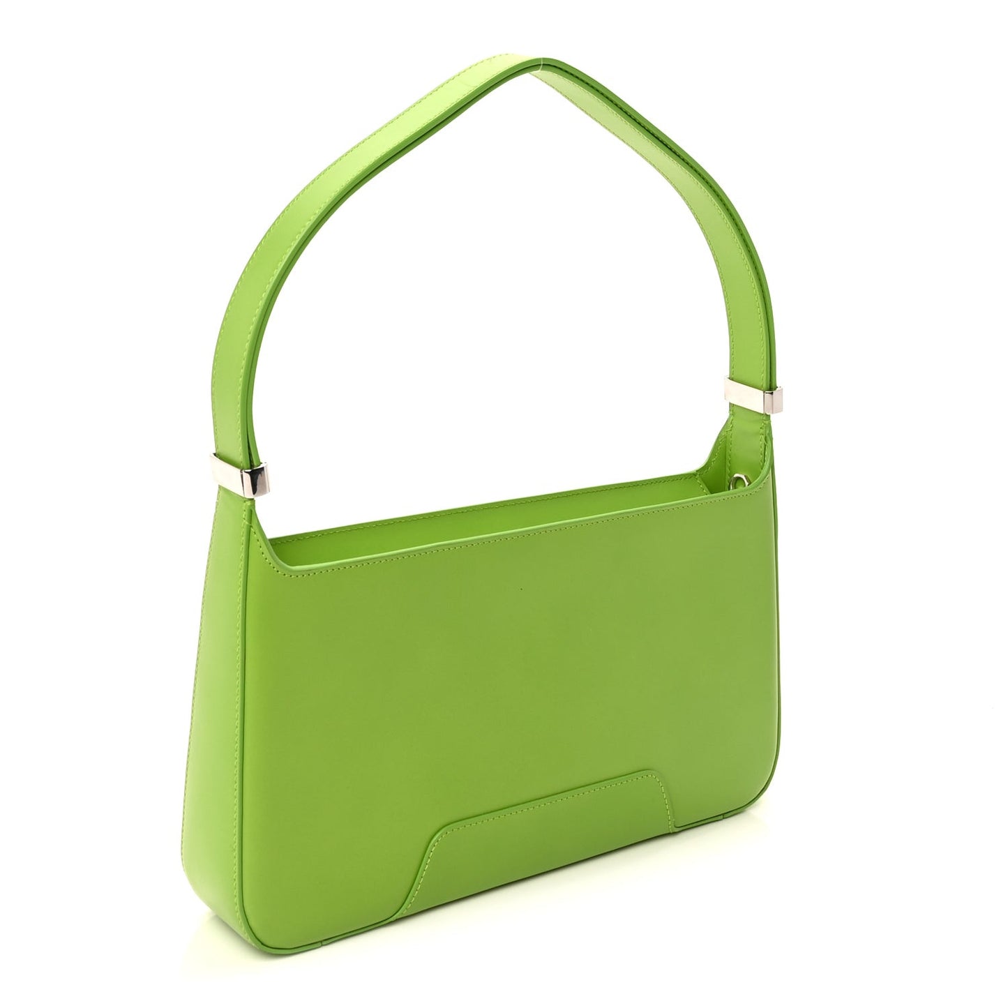 Smooth Calfskin Medium TB Shoulder Bag Brilliant Green