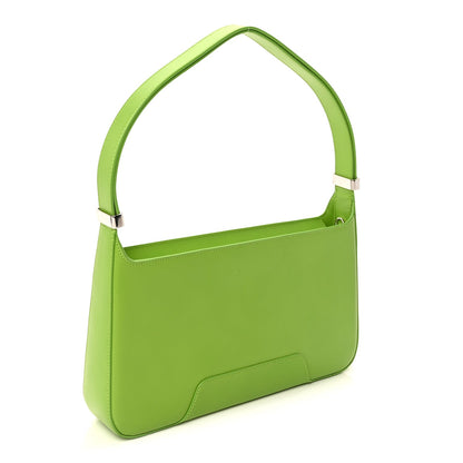 Burberry Smooth Calfskin Medium TB Shoulder Bag Brilliant Green 2 of 8