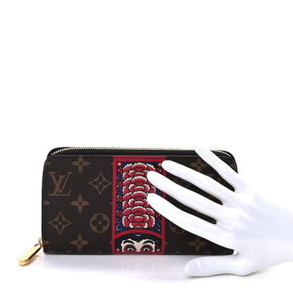 Louis Vuitton Monogram Kabuki Zippy Wallet 2 of 7