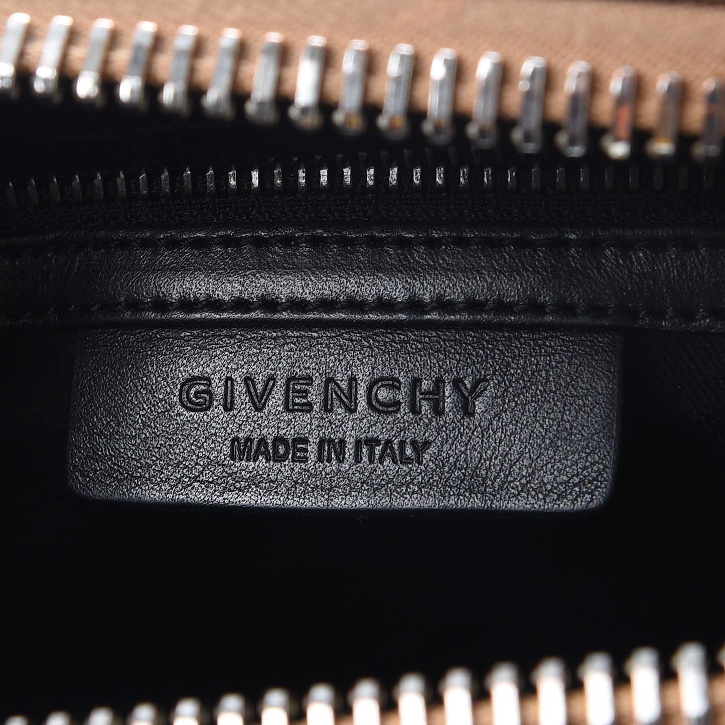 Crackled Metallic Sugar Goatskin Small Antigona Light Gold