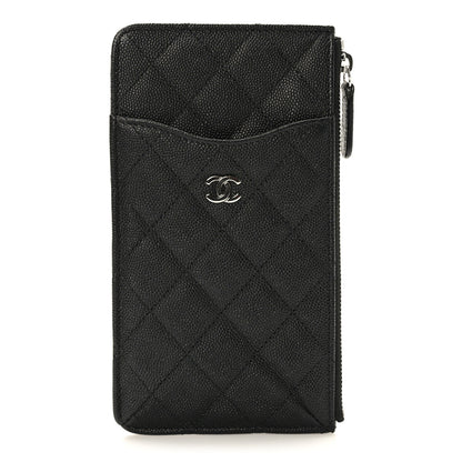 Chanel Caviar Quilted Classic iPhone Pouch Black 1 of 8