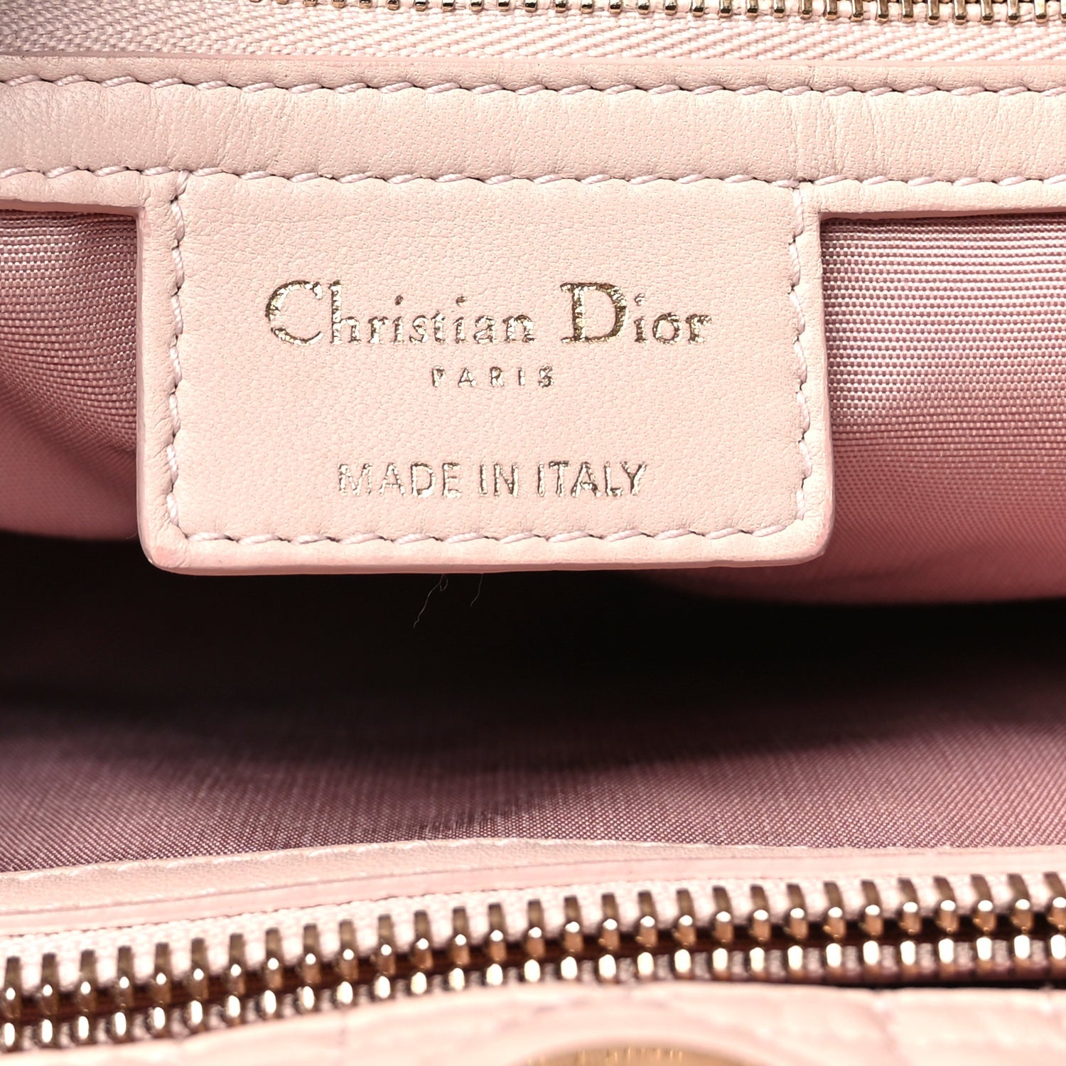 Christian Dior Lambskin Cannage Large Dior Soft Shopping Tote Light Pink 5 of 8