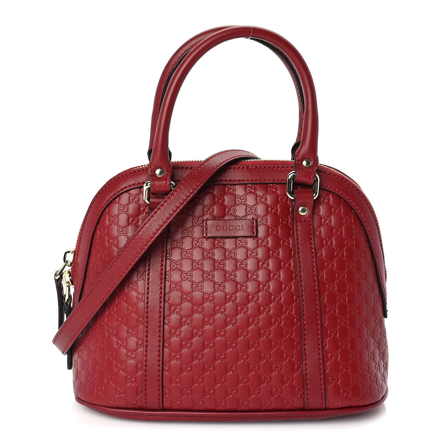 Gucci Soft Microguccissima Mini Dome Bag Rosso 1 of 8