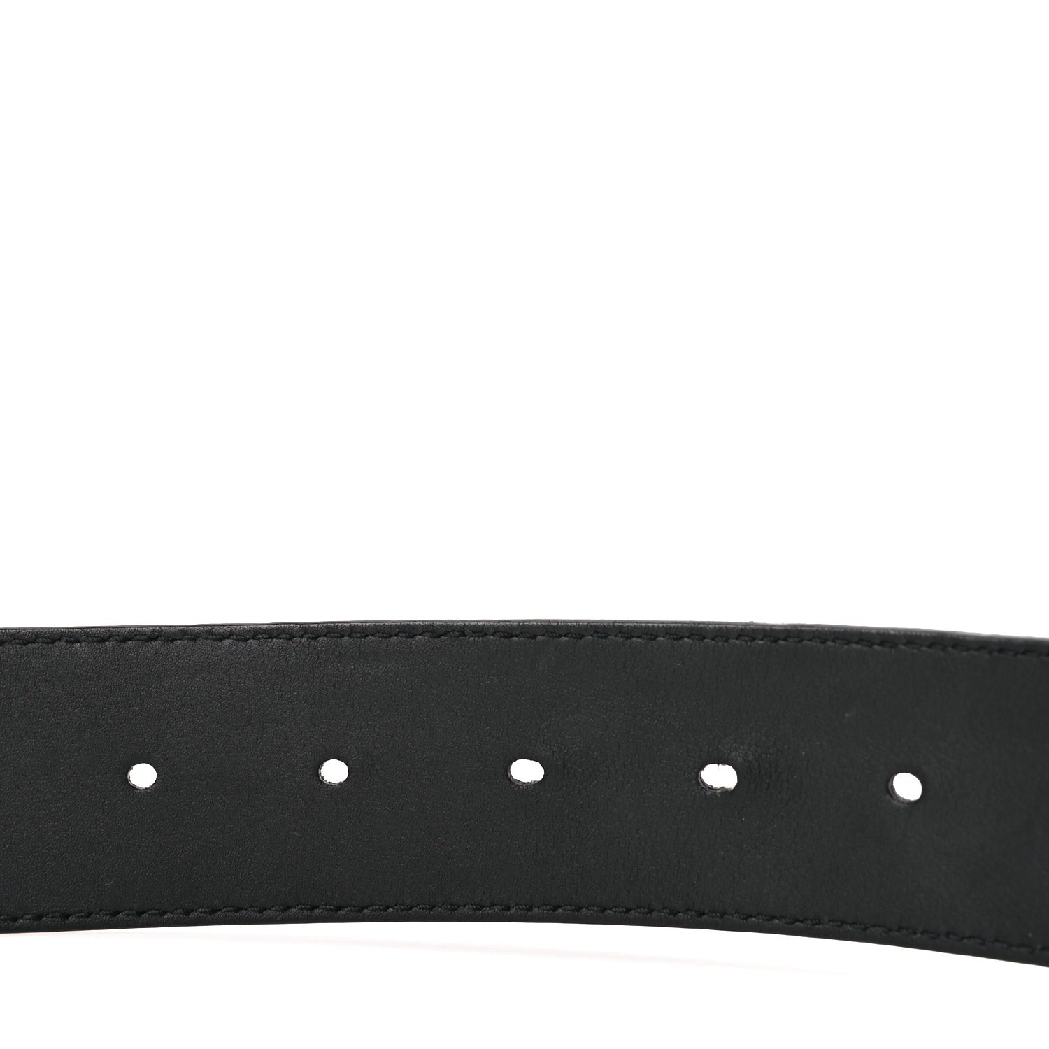 Gucci Calfskin Double G 40mm Belt 80 32 Black 5 of 5