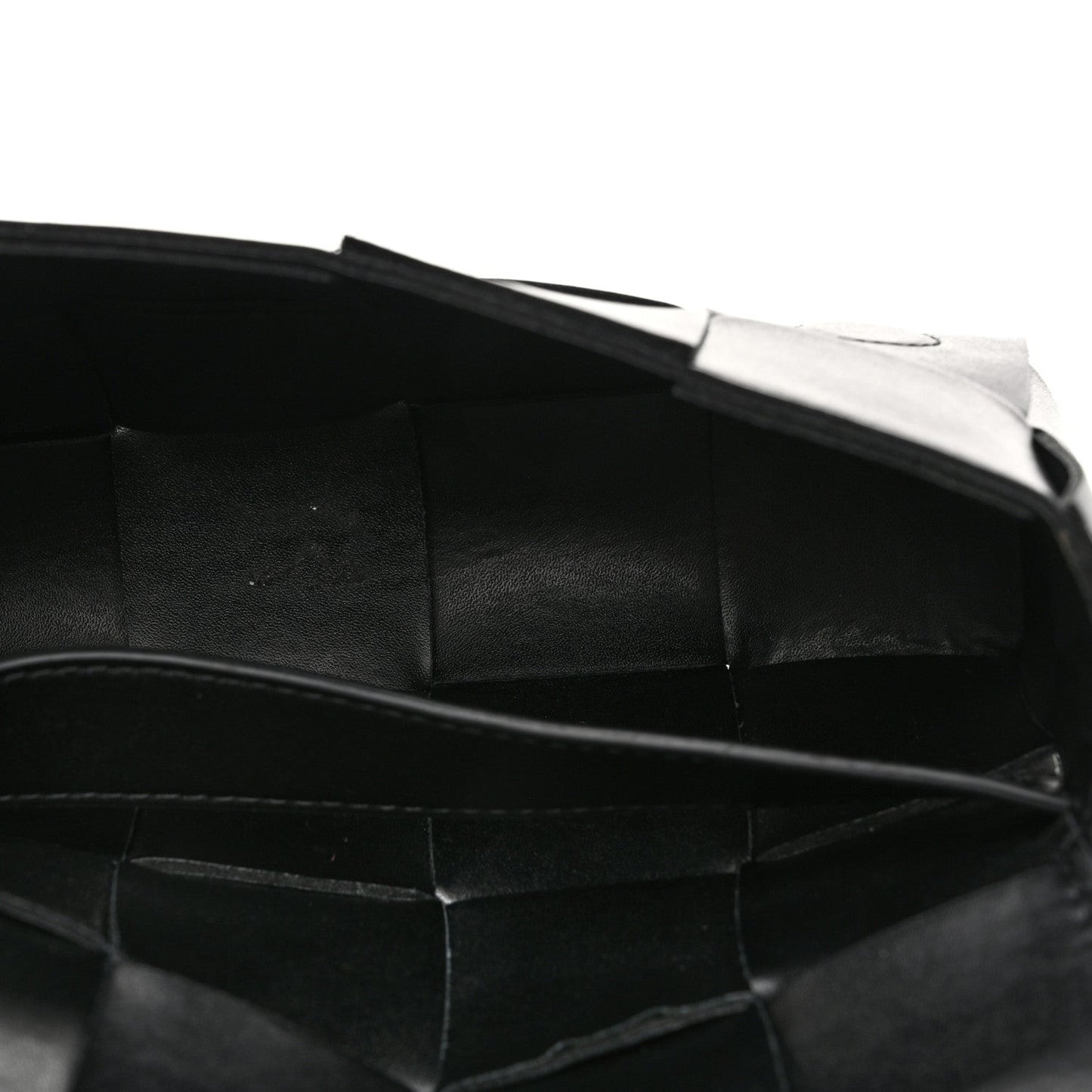 Nappa Maxi Intreccio The Belt Cassette Bag Black