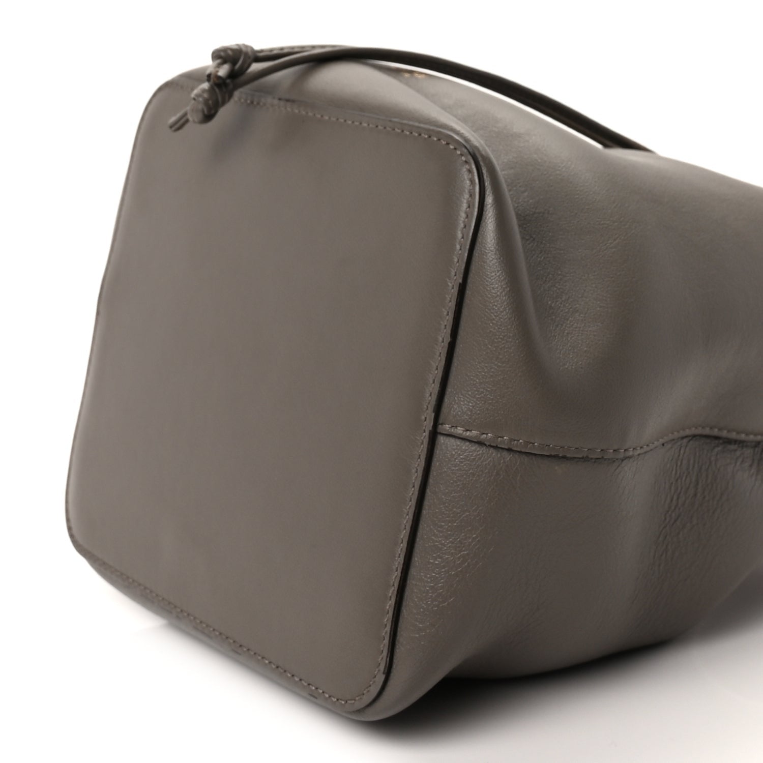 Fendi Vitello Grace Matte F is  Grande Mon Tresor Bucket Bag  Argilla 7 of 8