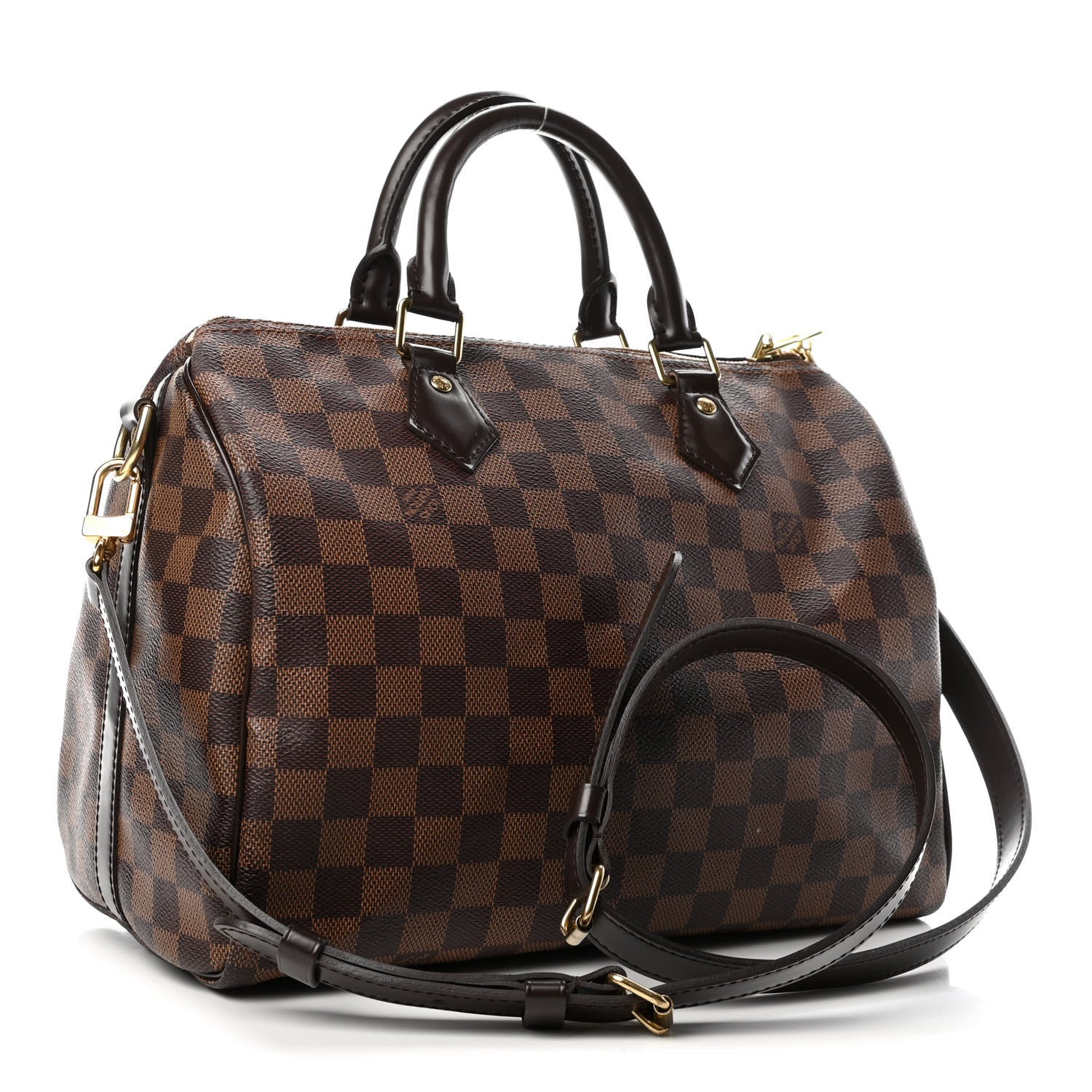 Louis Vuitton Damier Ebene Speedy Bandouliere 30 2 of 3