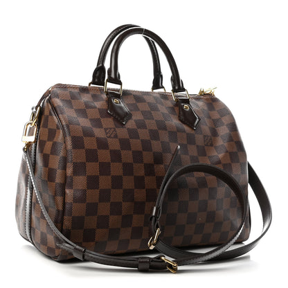 Louis Vuitton Damier Ebene Speedy Bandouliere 30 2 of 3