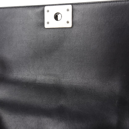 Chanel Calfskin Quilted Medium Boy Flap Black 8 of 13