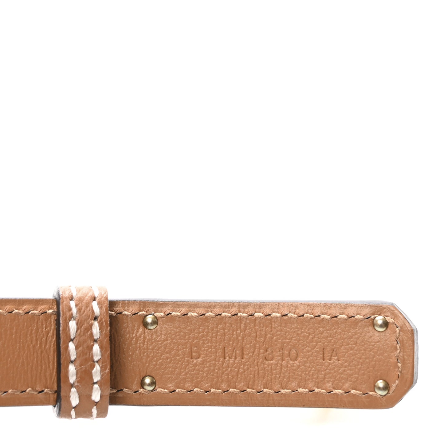 Epsom Kelly Belt Gold