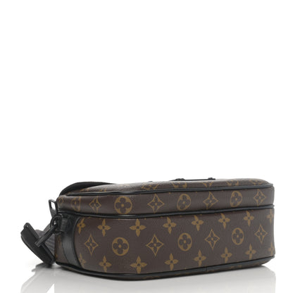 Louis Vuitton Monogram Macassar S Lock Messenger 4 of 9