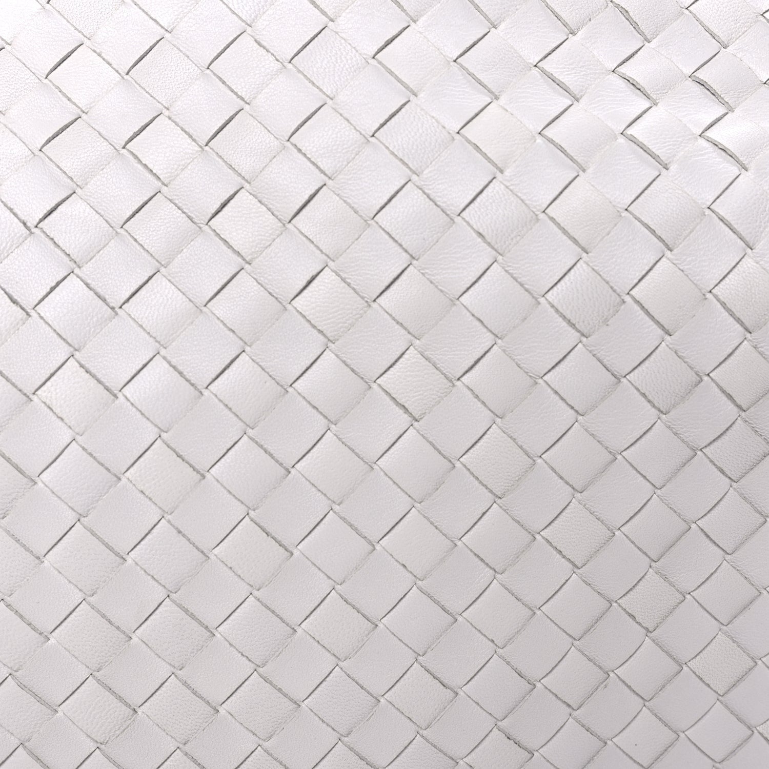 Bottega Veneta Nappa Intrecciato The Fold Crossbody  White 6 of 7