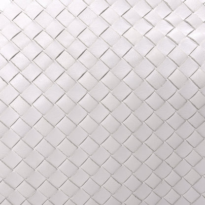 Bottega Veneta Nappa Intrecciato The Fold Crossbody  White 6 of 7
