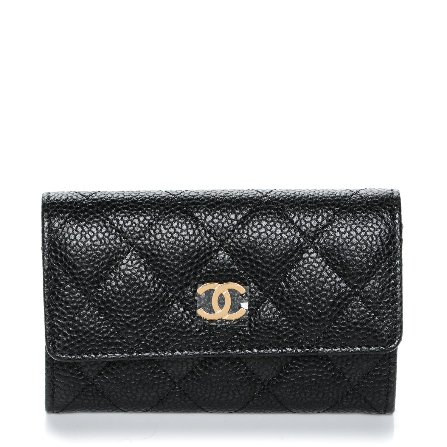 Chanel Caviar Quilted Card Holder Black 1 of 8
