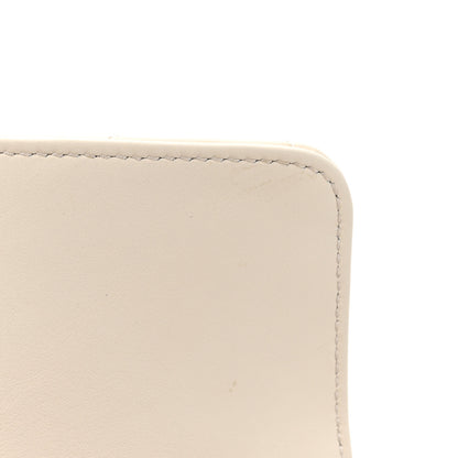 Gucci Calfskin Matelasse Medium GG Marmont Shoulder Bag White 15 of 19