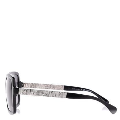 Chanel Square Winter Sunglasses 5383 Black 3 of 7