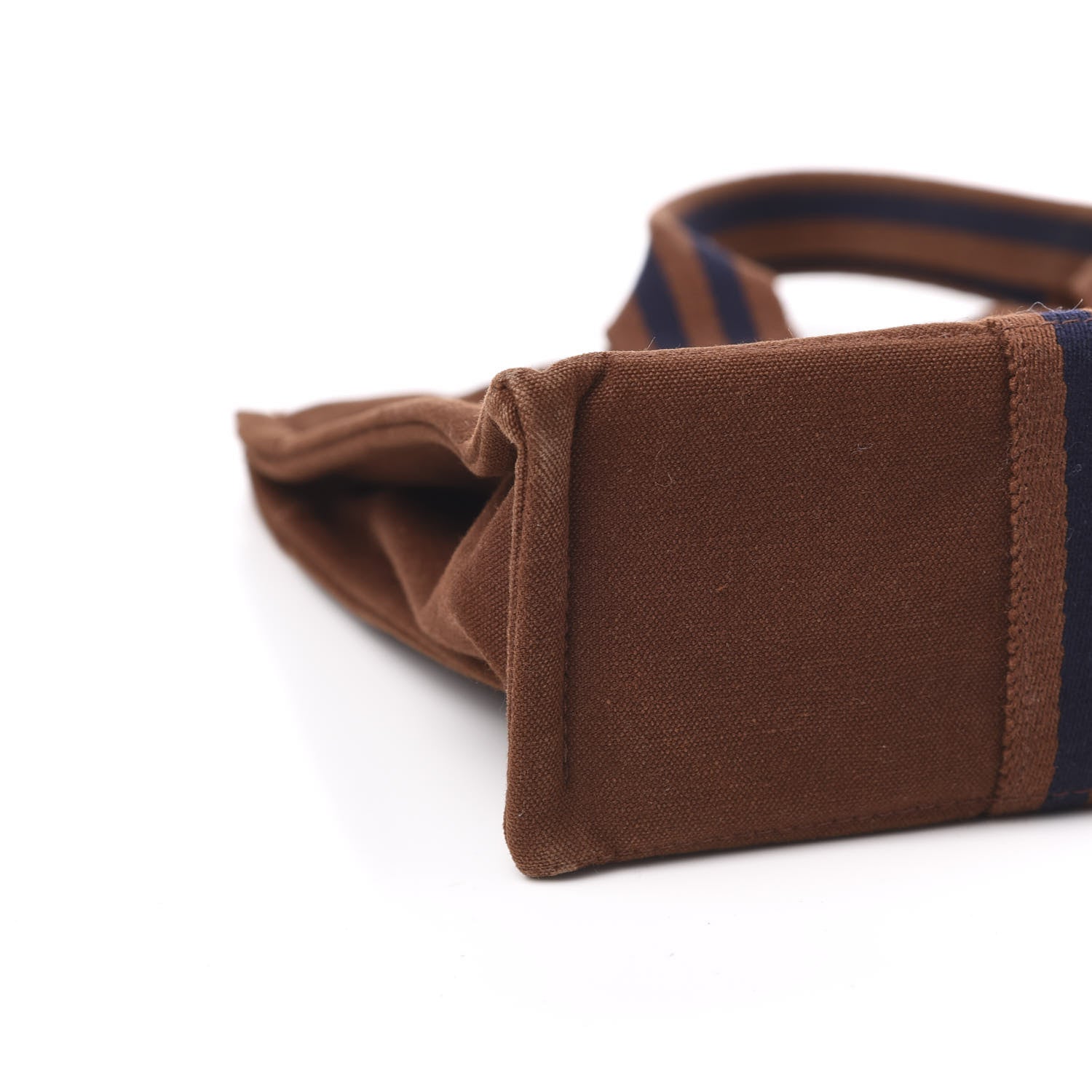 Hermes Canvas Tout Fourre PM Brown 7 of 9