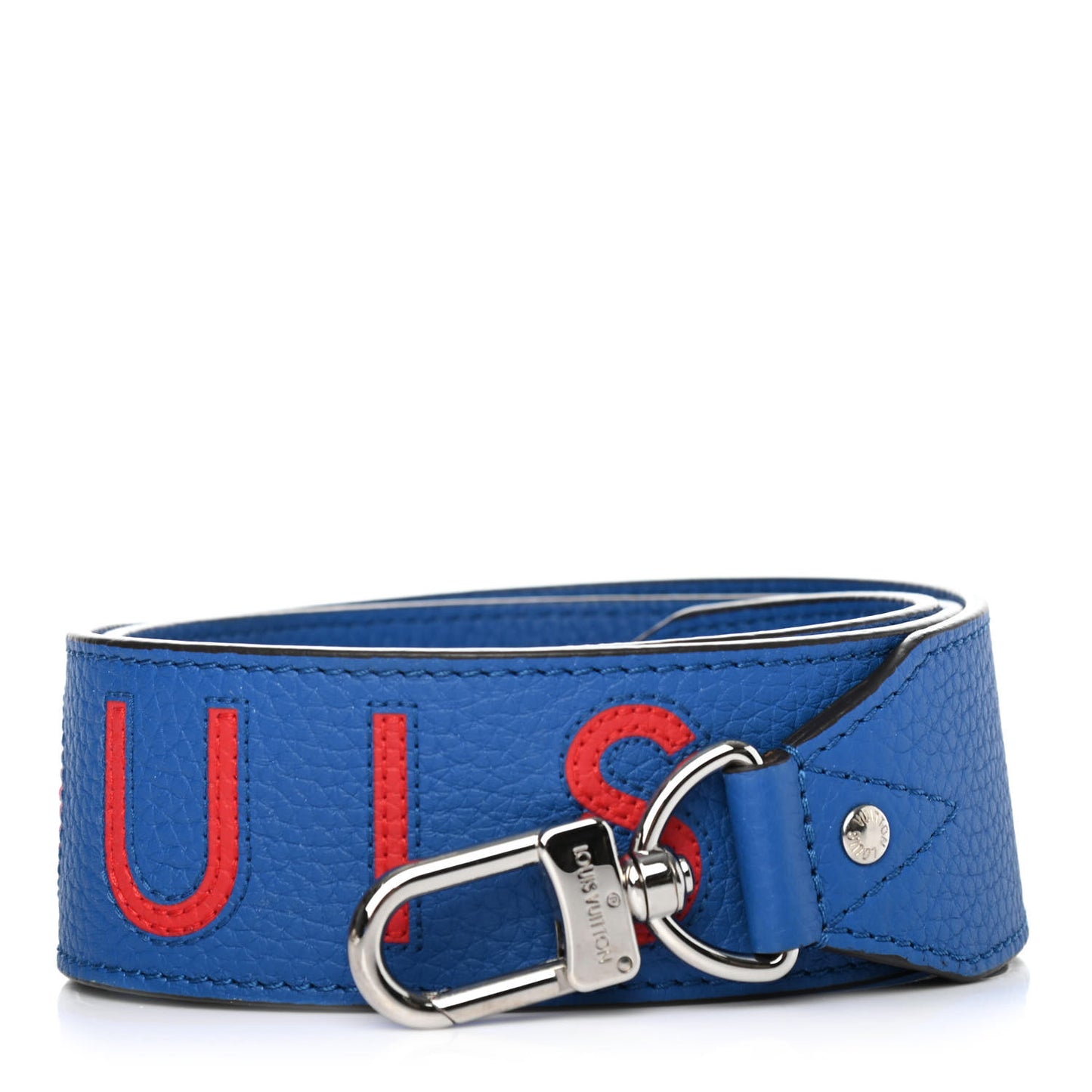Taurillon Bandouliere Shoulder Strap Blue