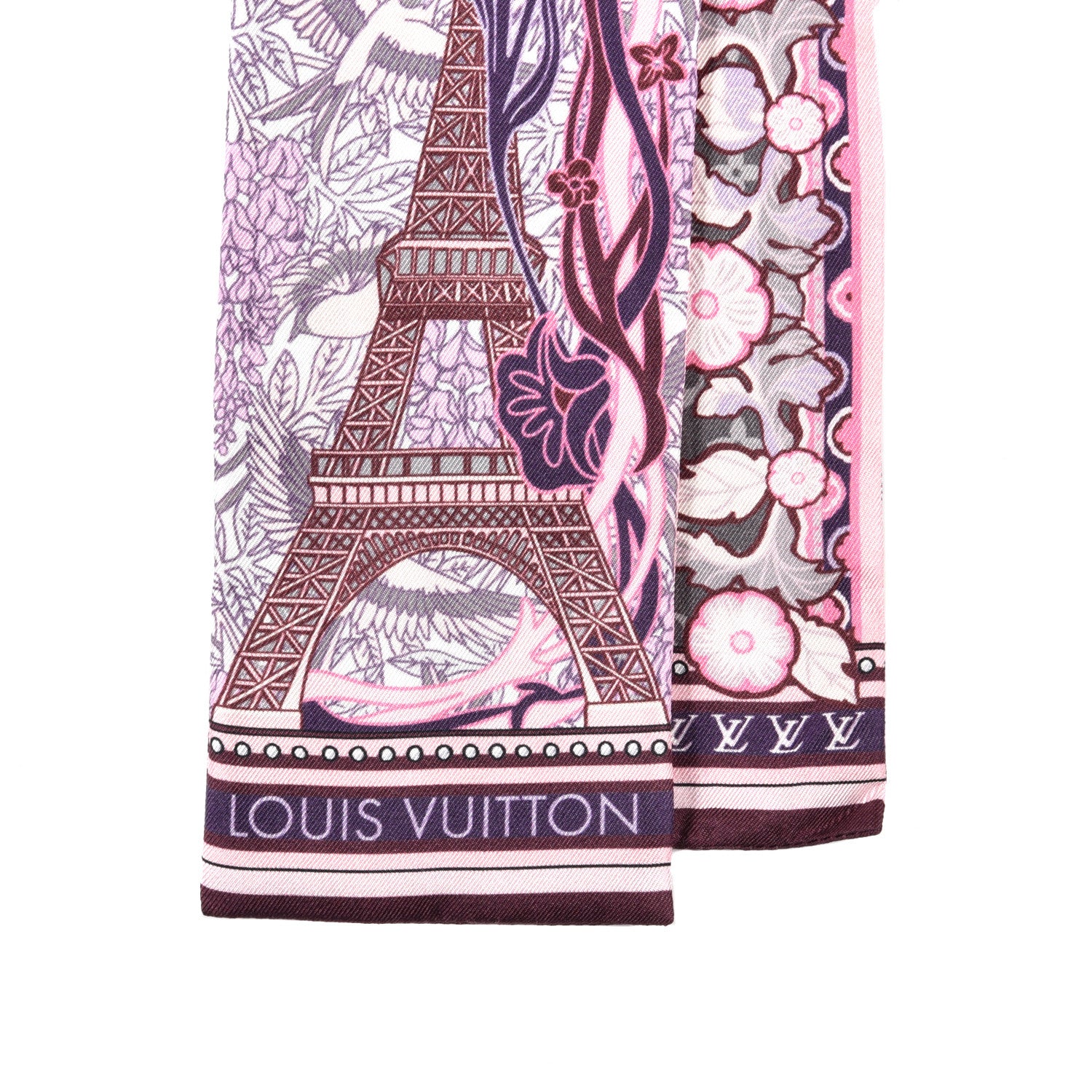 Louis Vuitton Silk Louis A Paris Bandeau Rose 2 of 3