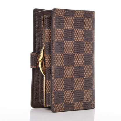 Louis Vuitton Damier Ebene French Purse Wallet 3 of 9