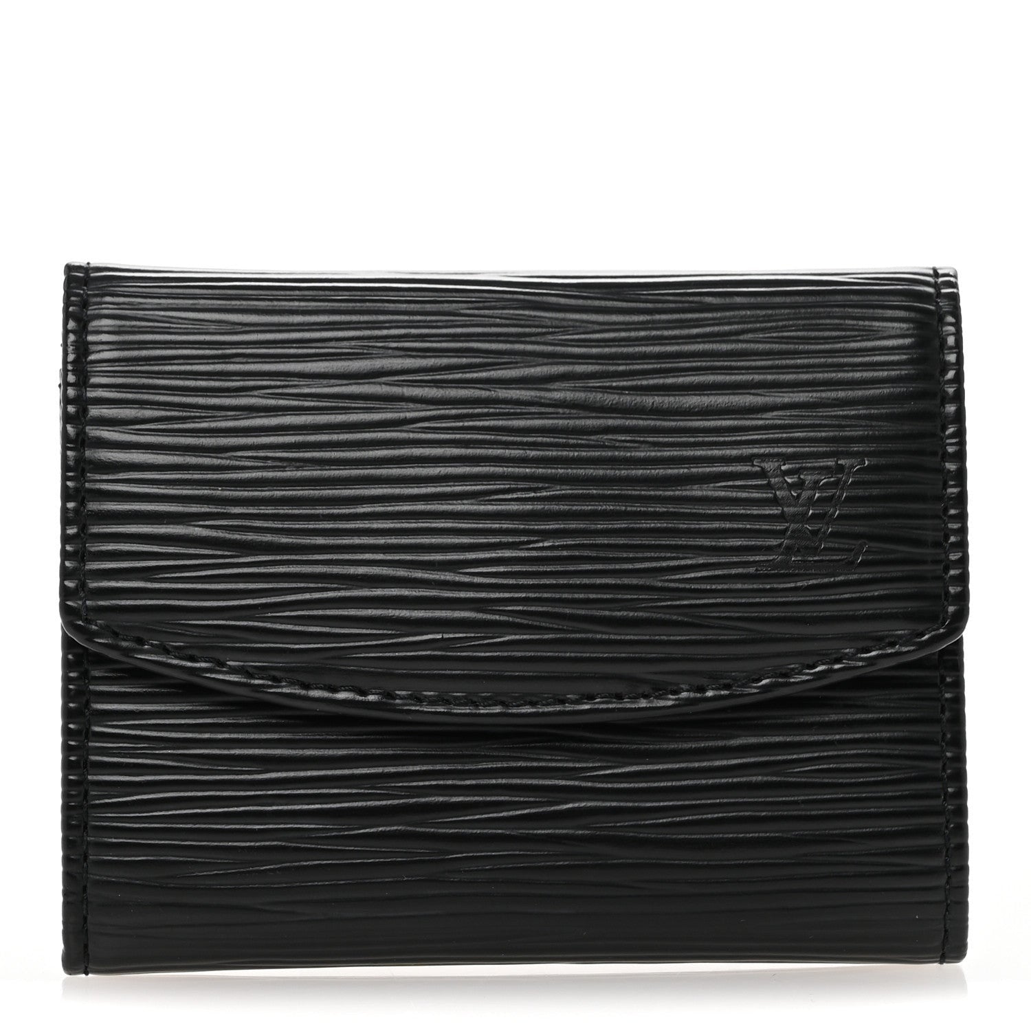 Louis Vuitton Epi Porte-Monnaie Simple Coin Purse Black 1 of 7
