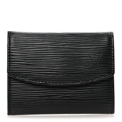 Louis Vuitton Epi Porte-Monnaie Simple Coin Purse Black 1 of 7