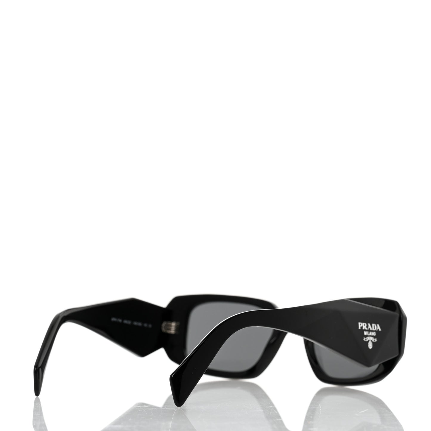 Acetate Symbole Sunglasses SPR 17W Black