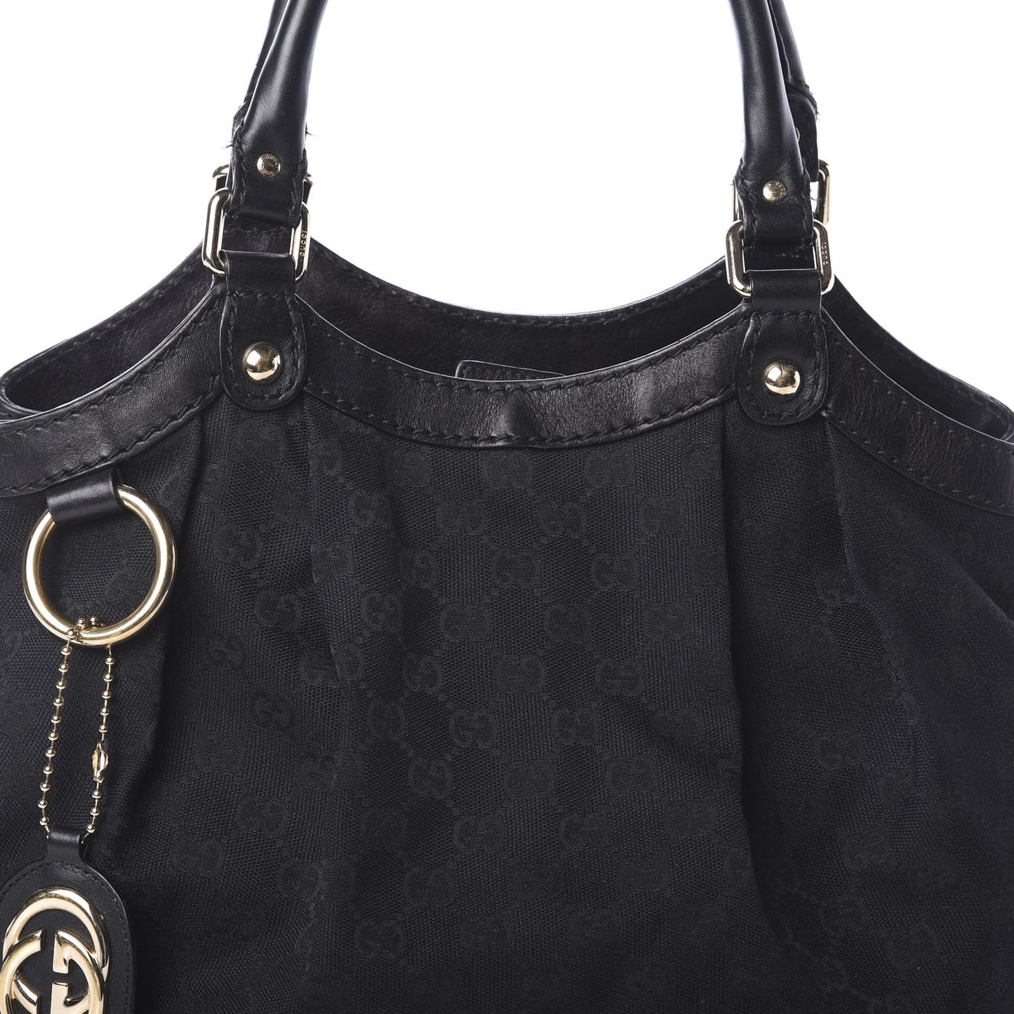 Monogram Medium Sukey Black