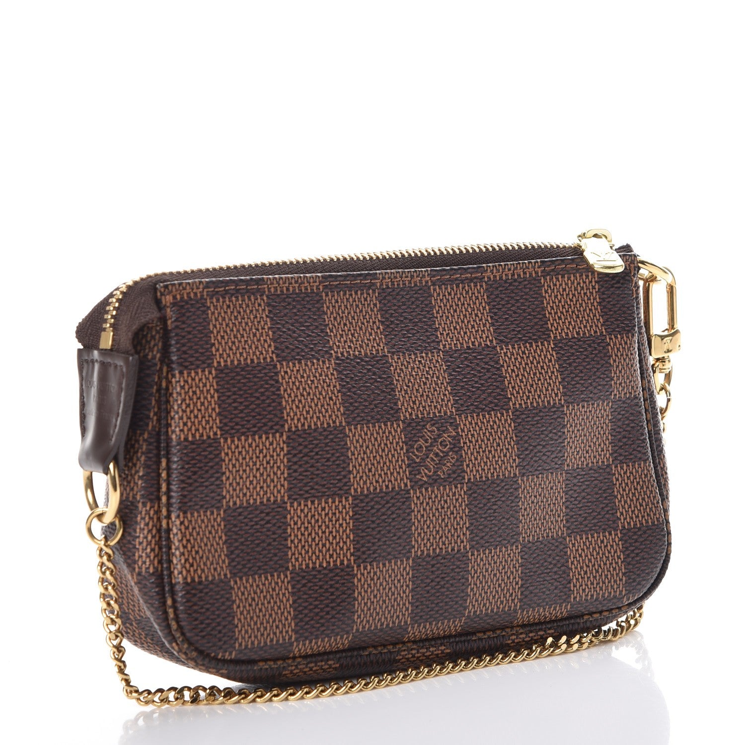 Louis Vuitton Damier Ebene Mini Pochette Accessories 3 of 11