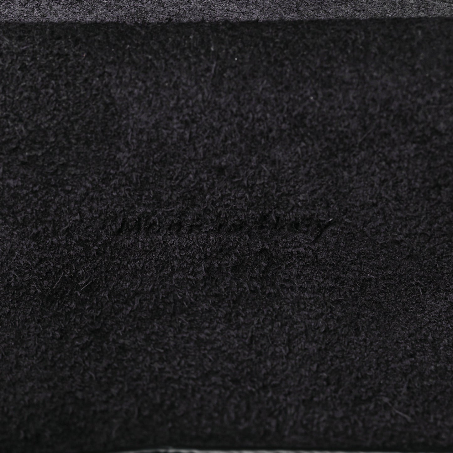 Grained Calfskin Micro Belt Bag Black